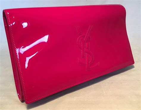 pink patent ysl clutch|ysl clutch nordstrom.